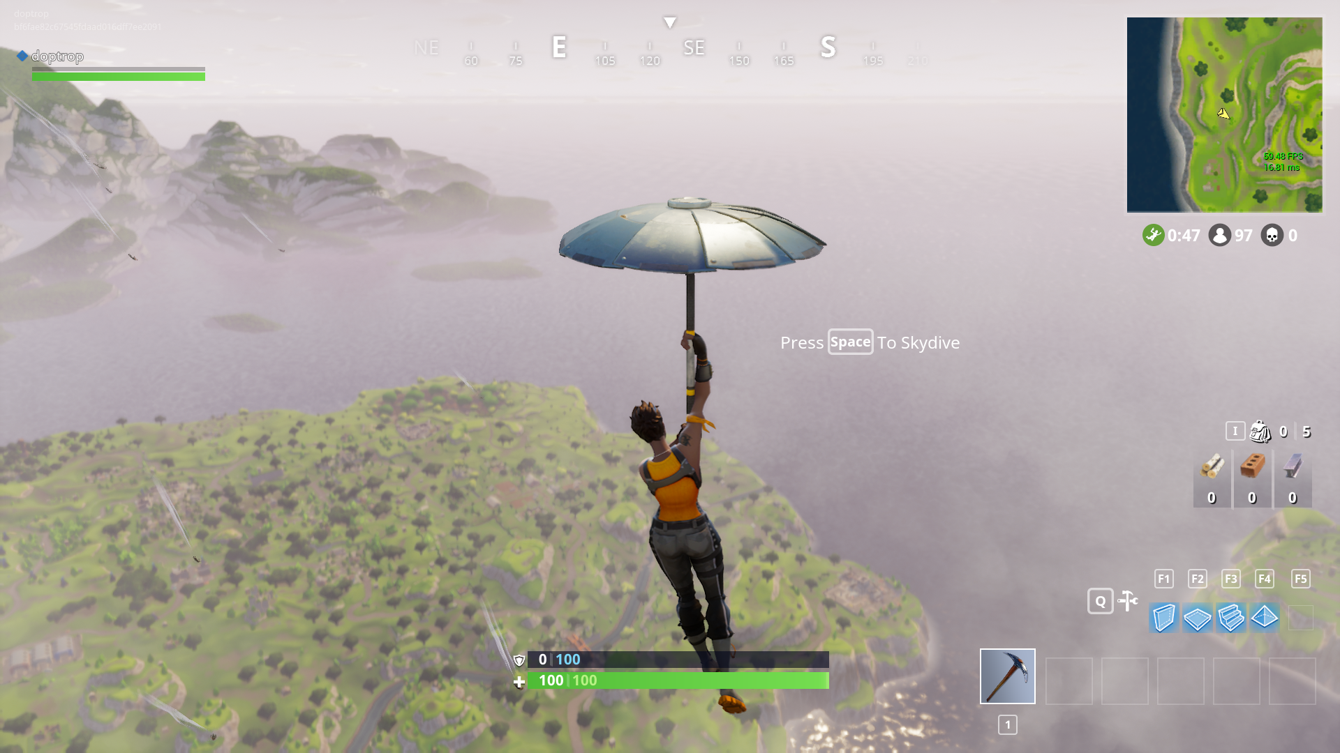 Fortnite Umbrella Drop Dancing Fortnite Battle Royale Here S Your Prize For Winning Heavy Com