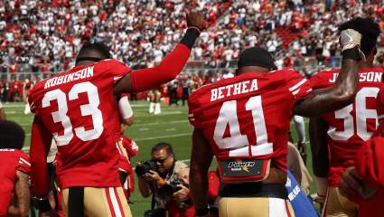 Did Any Player Kneel During The National Anthem Before Chiefs-Patriots?