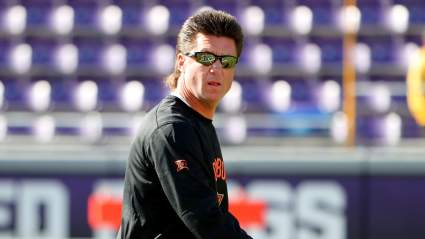 PHOTOS: Oklahoma State Coach Mike Gundy’s Mullet