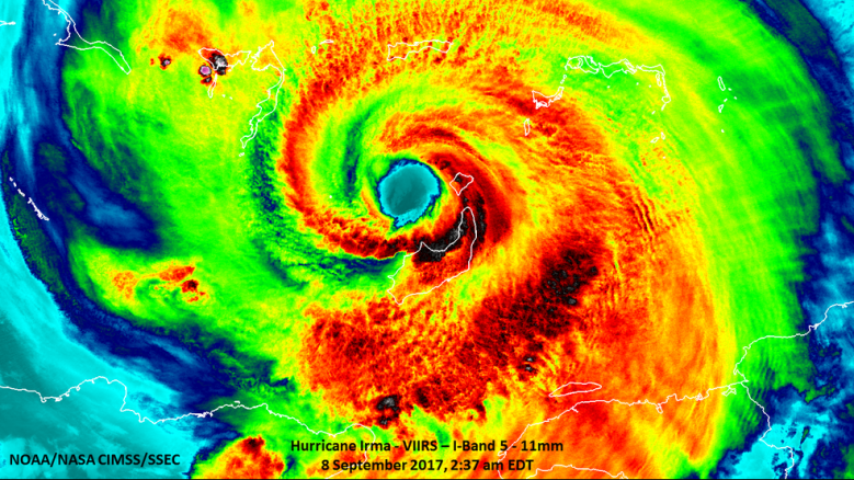 Hurricane Irma NASA, Hurricane Irma map,
