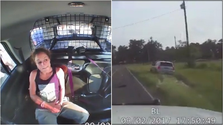 Watch Police Chase Woman Who Escaped Handcuffs And Stole Cop Car 