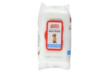 nature's miracle pet wipes