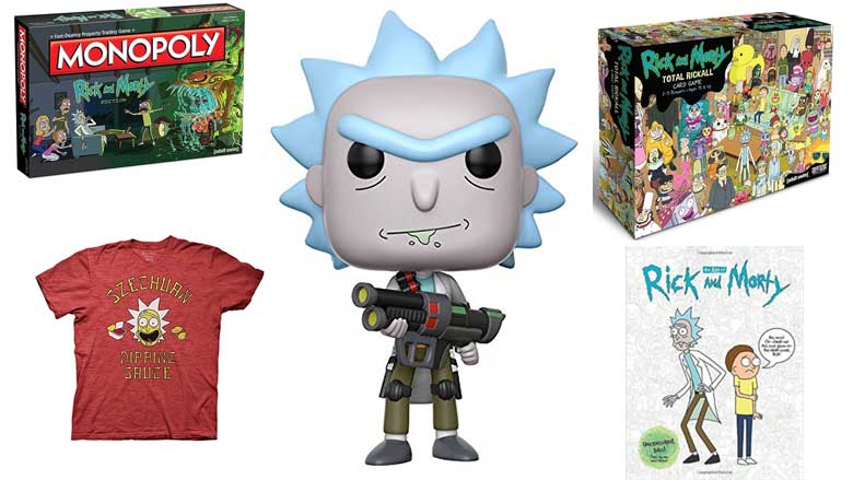 rick and morty merchandise