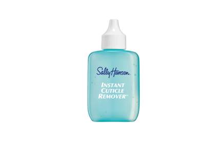 Blue sally hansen cuticle treatment bottle