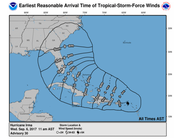 Hurricane Irma North Carolina