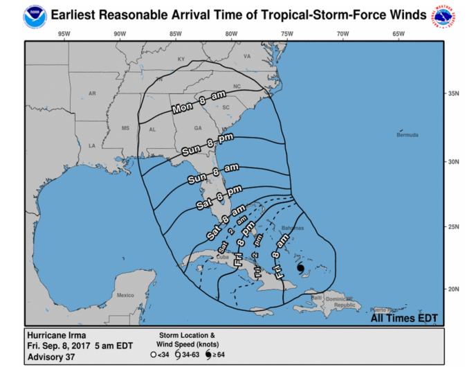 Hurricane Irma Tampa
