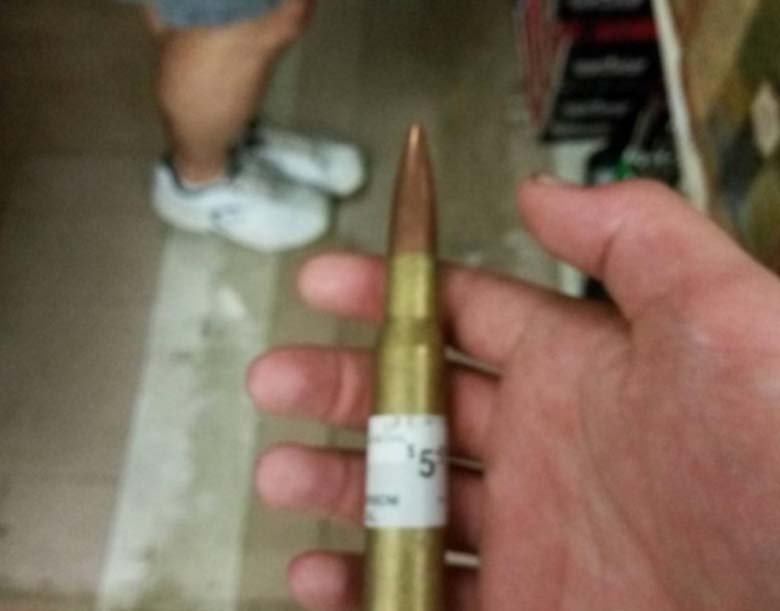 Caleb Sharpe Gun Bullet