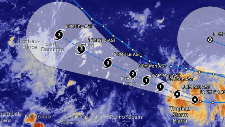 Hurricane Maria strength