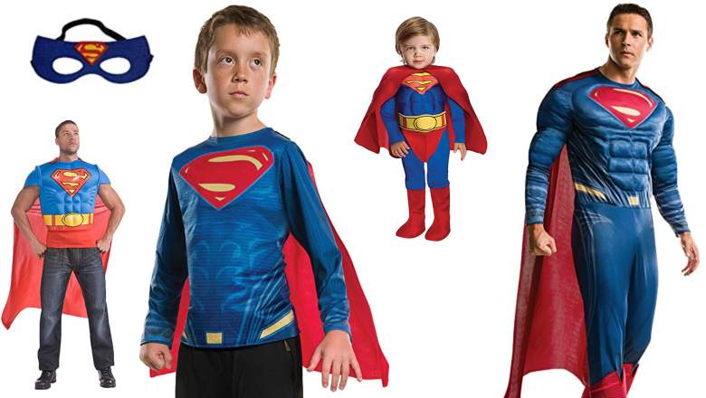 superman costume, superhero costume for kids, superman suit