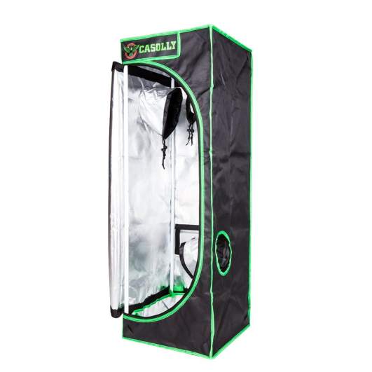 Casolly 16"x16"x48'' Mylar Hydroponic Grow Tent for Indoor Planting