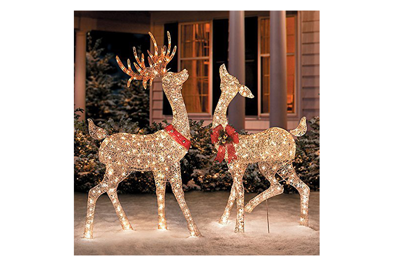 7 Best Outdoor Reindeer Decorations of 2022  Heavy.com