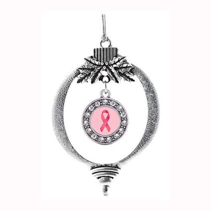 breast cancer survivor christmas ornament