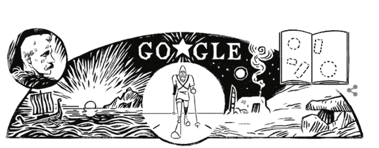 Fridtjof Nansen, Google Doodle, Fridtjof Nansen google doodle
