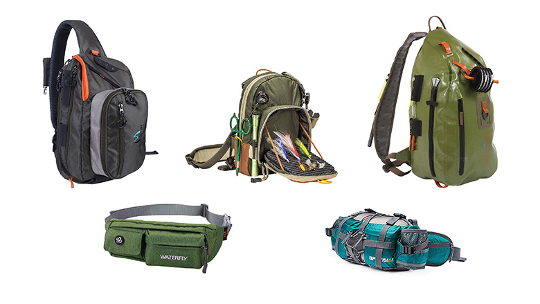 Allen Company Eagle River Lumbar Fly Fishing Pack, Fits up to 6 Tackle/Fly  Boxes, Green