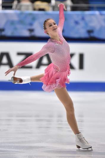 Polina Edmunds, Polina Edmunds Olympics, Olympics figure skating