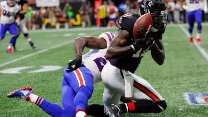 Julio Jones Injury Status: Injured Hip Against Bills