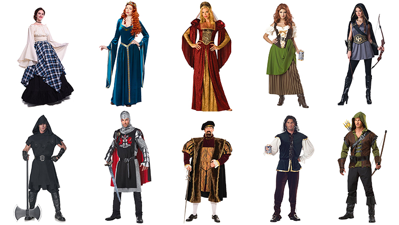 best medieval costumes