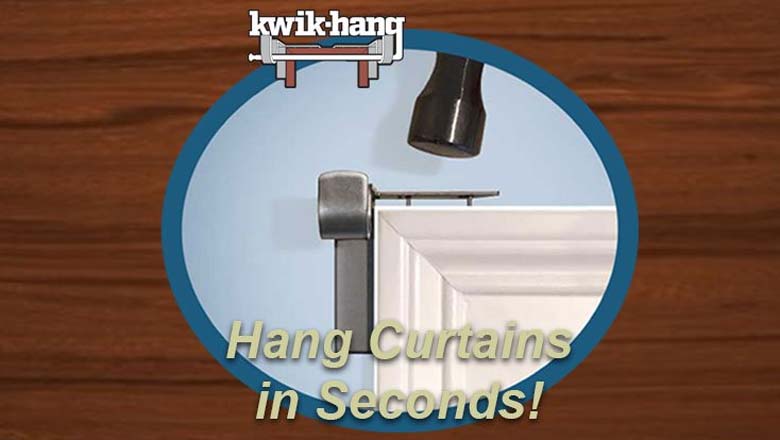 kwik hang double curtain rod brackets