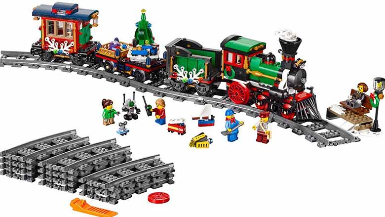 electric christmas train sets for under the tree