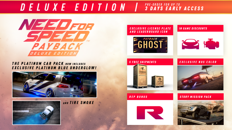 Need for Speed Payback Deluxe Edition