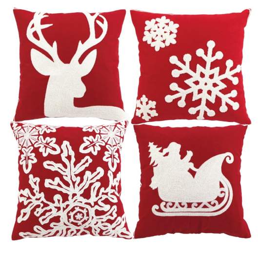 christmas pillows, christmas throw pillows