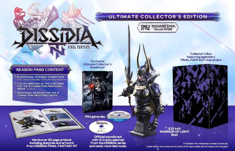 Dissidia Final Fantasy NT Collectors