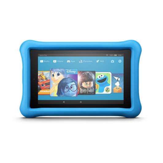  All-New Fire 7 Kids Edition Tablet, 7" Display, 16 GB, Blue Kid-Proof Case 