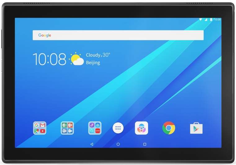 Lenovo Tab 4, 10.1" Android Tablet, Quad-Core Processor, 1.4GHz, 16GB Storage, Slate Black, ZA2J0007US