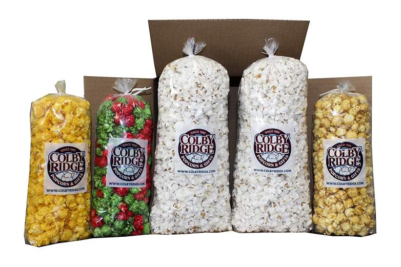 Top 10 Best Popcorn Gift Baskets for Christmas 2017