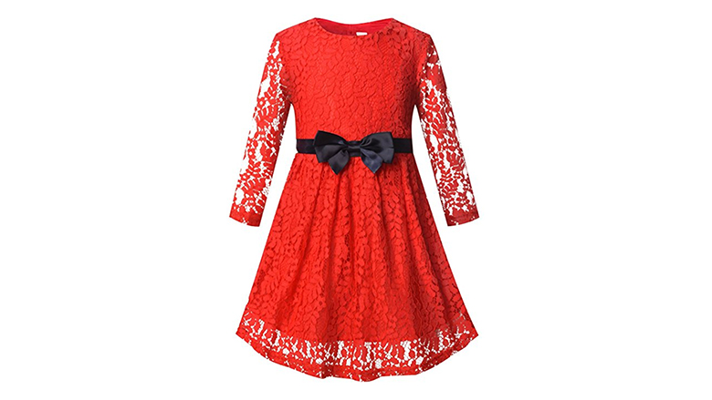 christmas party dress for girl