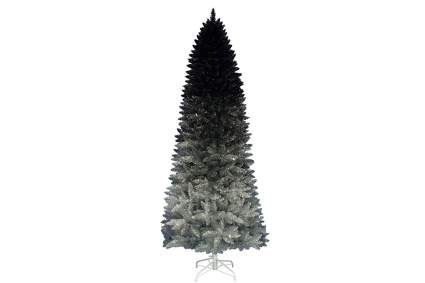 black Christmas tree