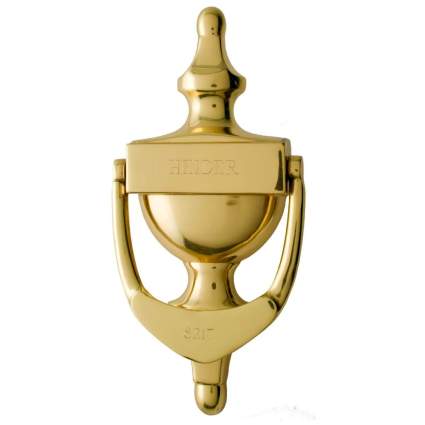 Personalized Solid Brass Door Knocker
