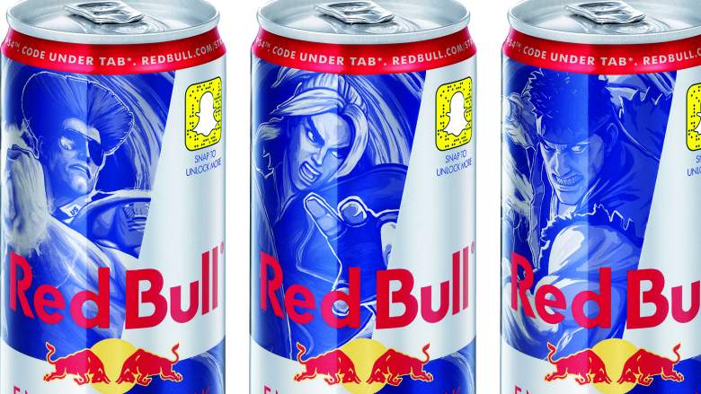 Red Bull Celebrates Street Fighter With New Unique Cans 