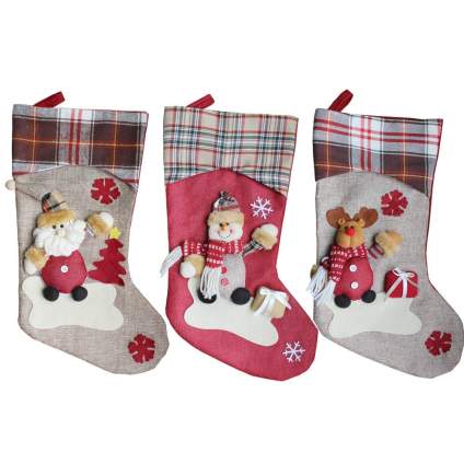 3d christmas stockings
