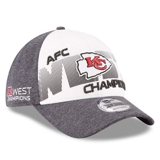 chiefs afc west champions 2017 hats shirts
