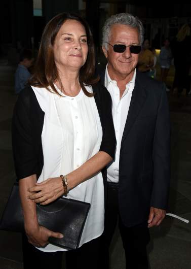 Dustin Hoffman's wife