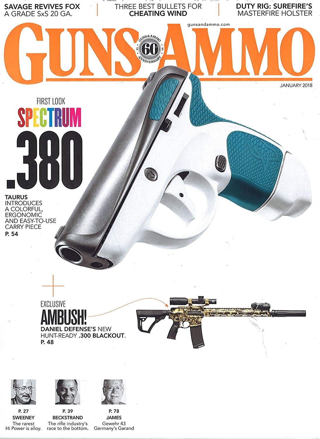 outdoor sportsmen group, guns & ammo, outdoor magazie, magazine subscription