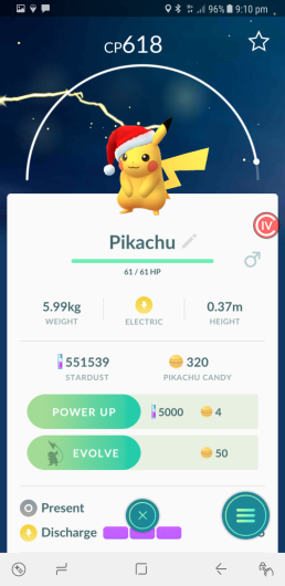 holiday pikachu, pikachu holiday, pokemon go pikachu holiday
