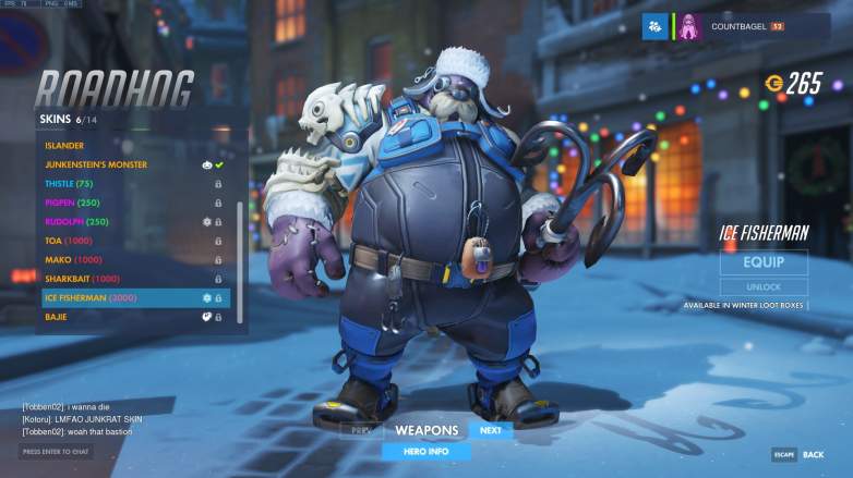 Featured image of post Overwatch Roadhog Ice Fisherman