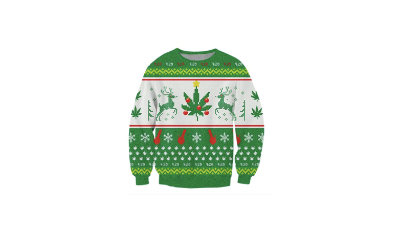 Download 10 Awesome Weed Christmas Sweater Options for 2018 | Heavy.com