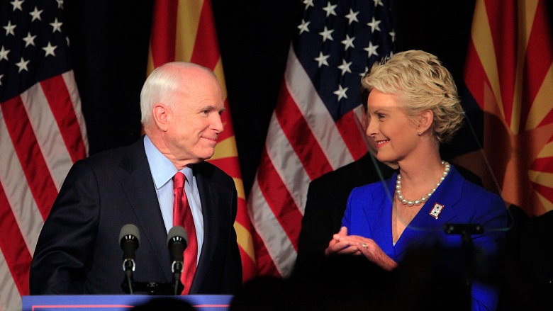 John McCain Met Wife Cindy Lou Hensley While Married to First Wife ...