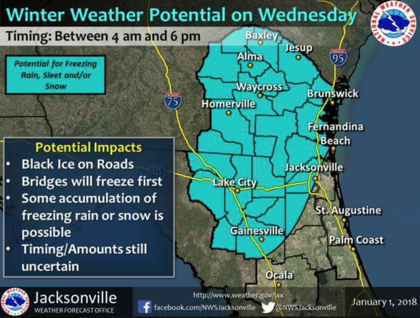 Will it Snow in Florida? Weather System Brings Chance