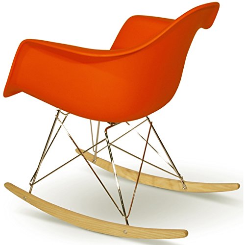 2xhome eames rocker, accent chairs under 100, eames style chair, rocking chair