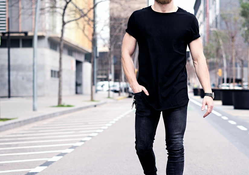 best black denim skinny jeans