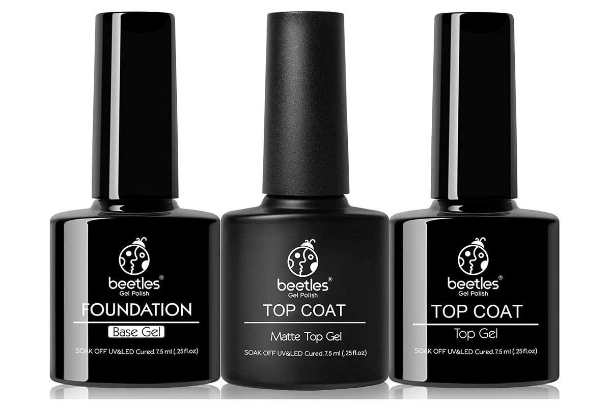 best gel top coat for led light