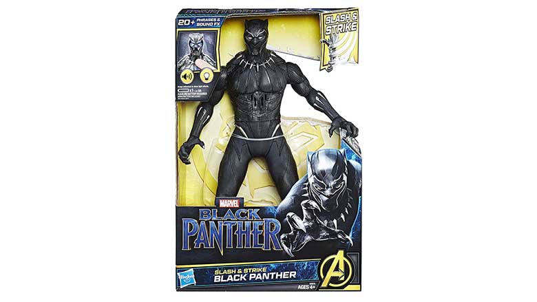black panther electronic action figure