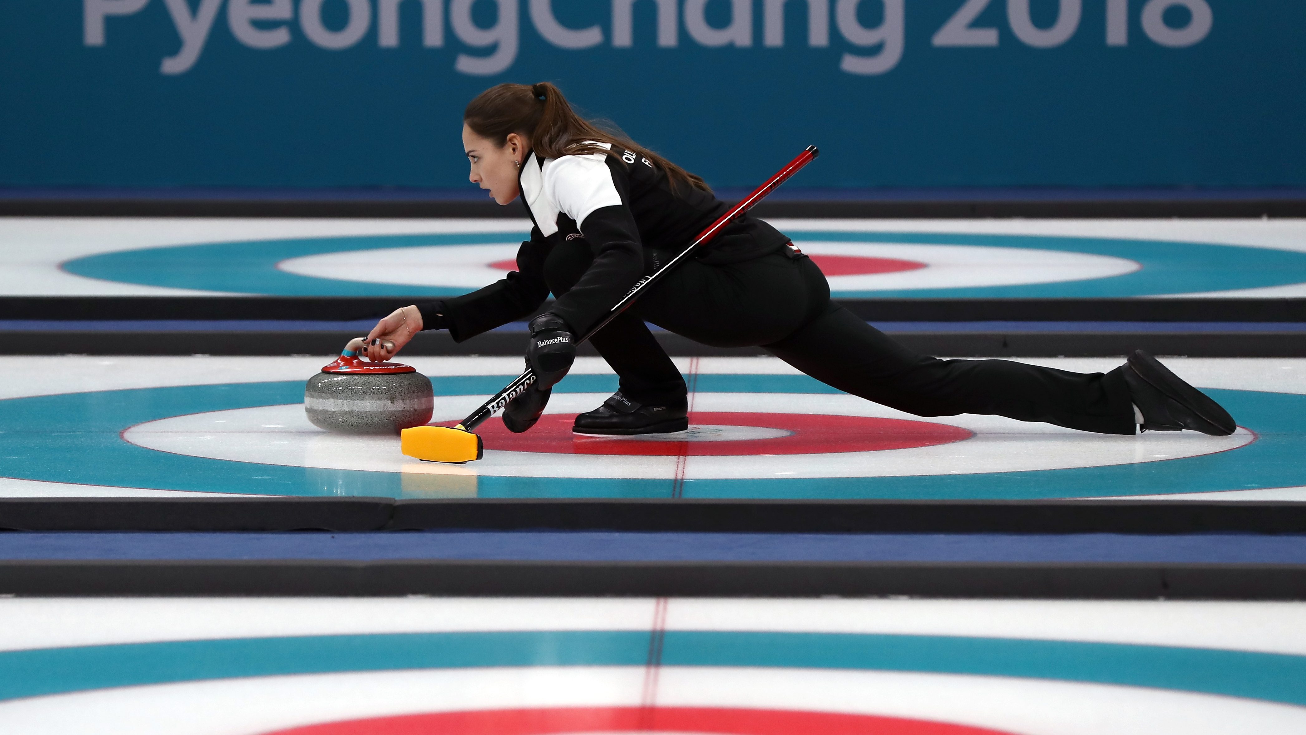 Olympic curling