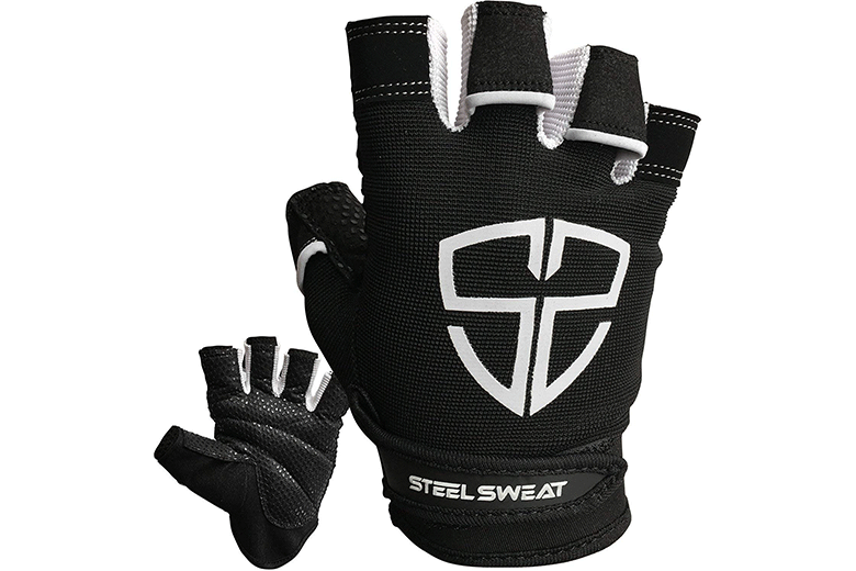 Men's Large CORE Gym Weight Lifting Gloves high quality with wrist straps