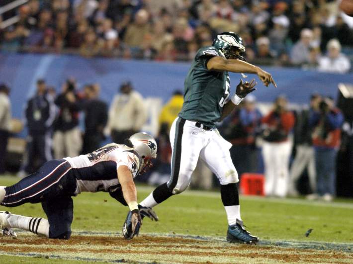 Donovan McNabb speaks during the 2023 Super Bowl Gospel Celebration News  Photo - Getty Images