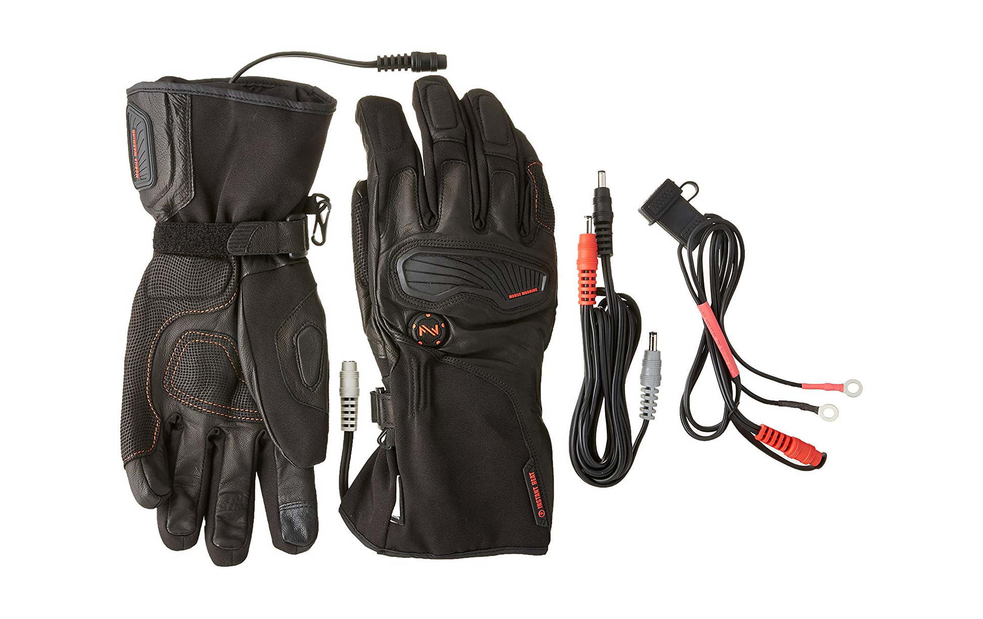 Mobile Warming 12V Unisex Dual Power Barra Heated Gloves 